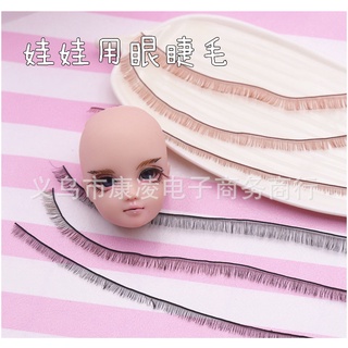 Lông mi mắt búp bê tạo hình búp bê đất sét diy