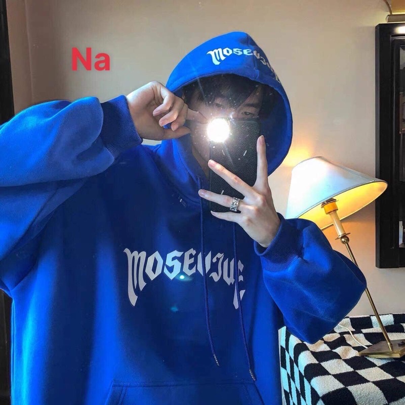 Áo hoodie MOSE mũ 2 lớp NAA899