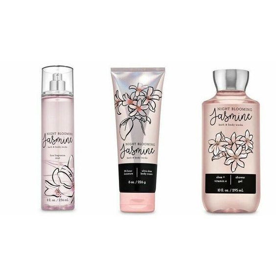 Xịt thơm toàn thân Bath&Body Works NIGHT BLOOMING JASMINE