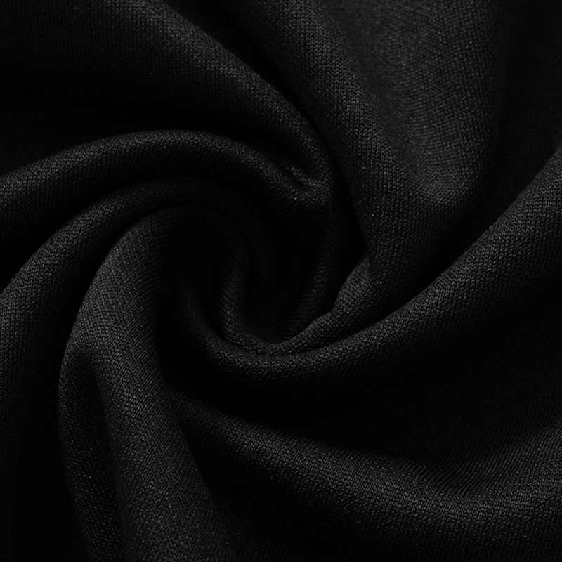 Chân Váy Ngắn Mini Màu Đen Lưng Cao Phong Cách Punk Rock Đường Phố Cho Nữ