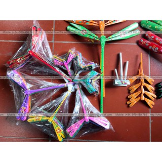 Chuồn Tre 15cm - Giá Xưởng -SƠN VẼ- MỘC 10 con