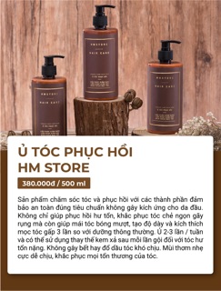 Ủ TÓC PHỤC HỒI HM STORE