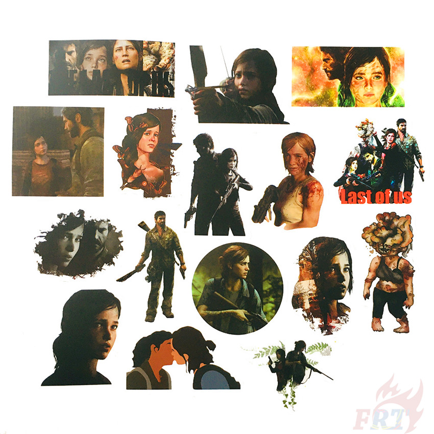 ❉ The Last of Us Series 03 Stickers ❉ 50Pcs/Set DIY Fashion Waterproof Decals Doodle Stickers