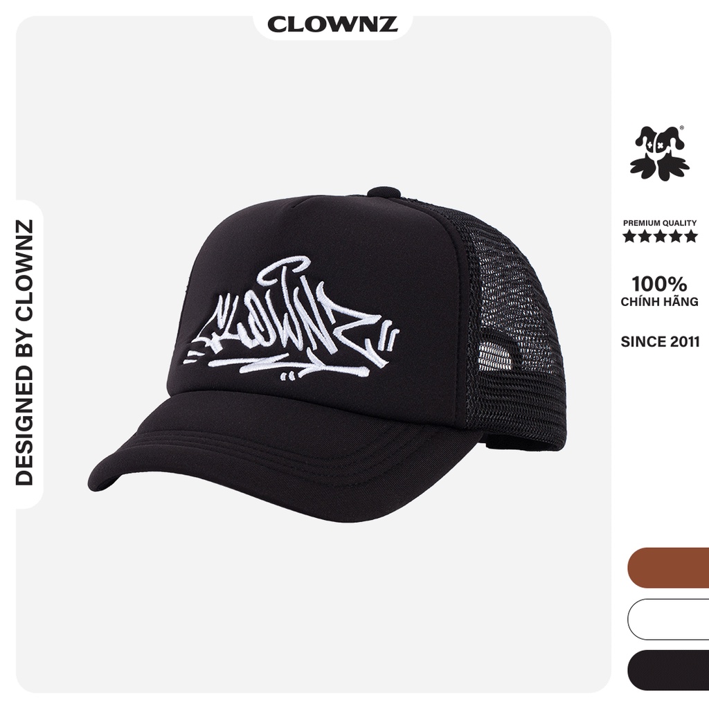 Mũ lưỡi trai local brand Clownz Graffiti Tag Trucker nhiều màu