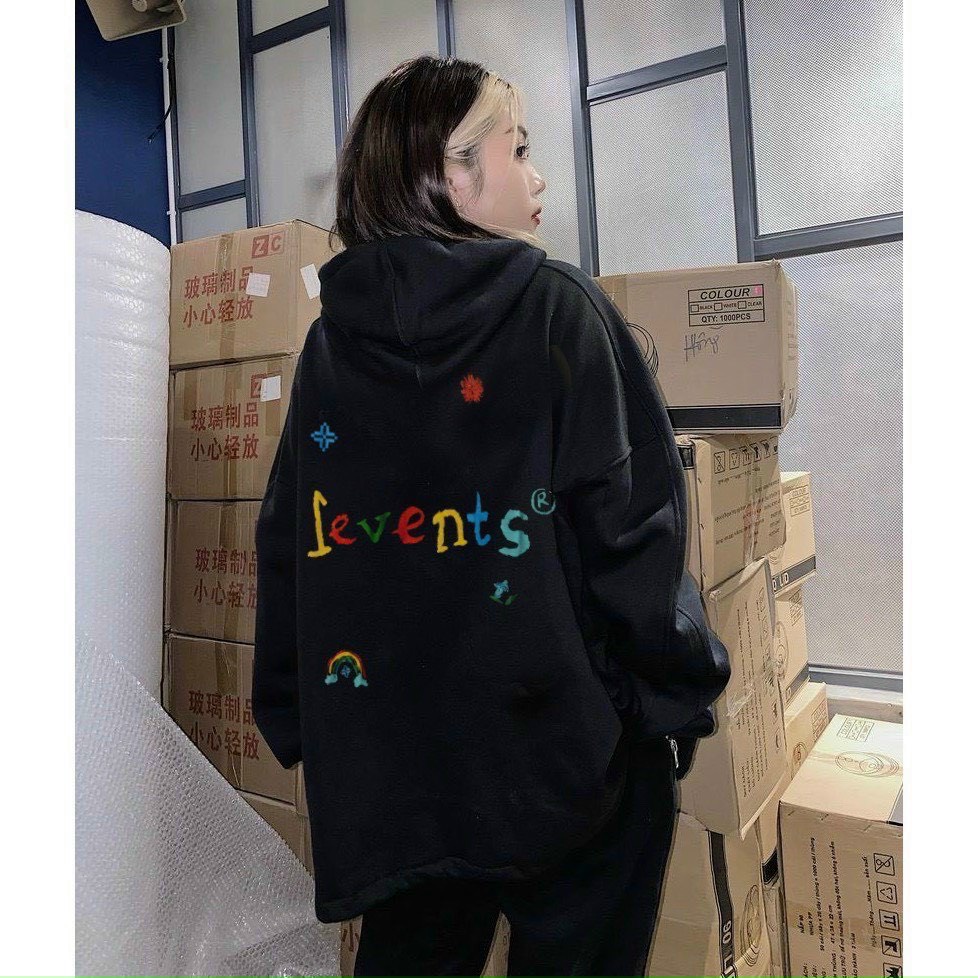Áo khoác nỉ ngoại PE LEVENT Dây Kéo hoodie BASIC form rộng Ulzzang Unisex áo nỉ nam nữ AN26 Guvia | WebRaoVat - webraovat.net.vn
