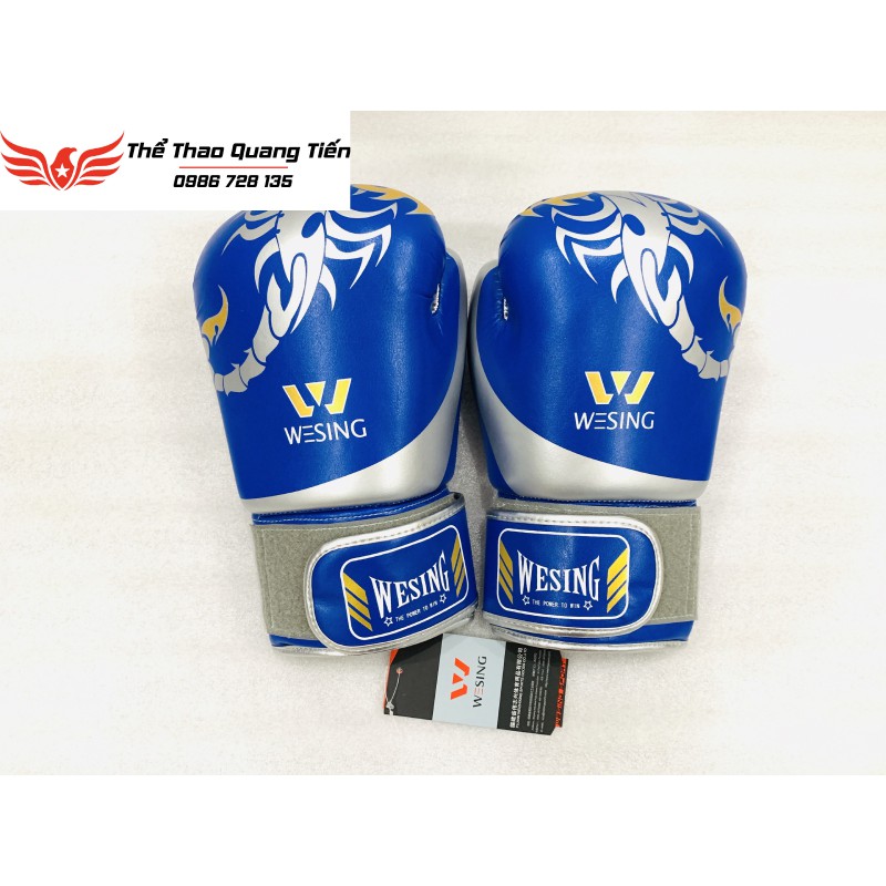 Freeship Găng tay boxing tán thủ Wesing bò cạp đủ màu chính hãng