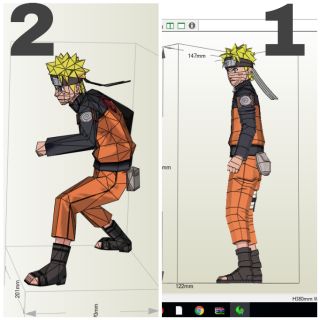 Mô hình giấy NARUTO SHIPPUDEN