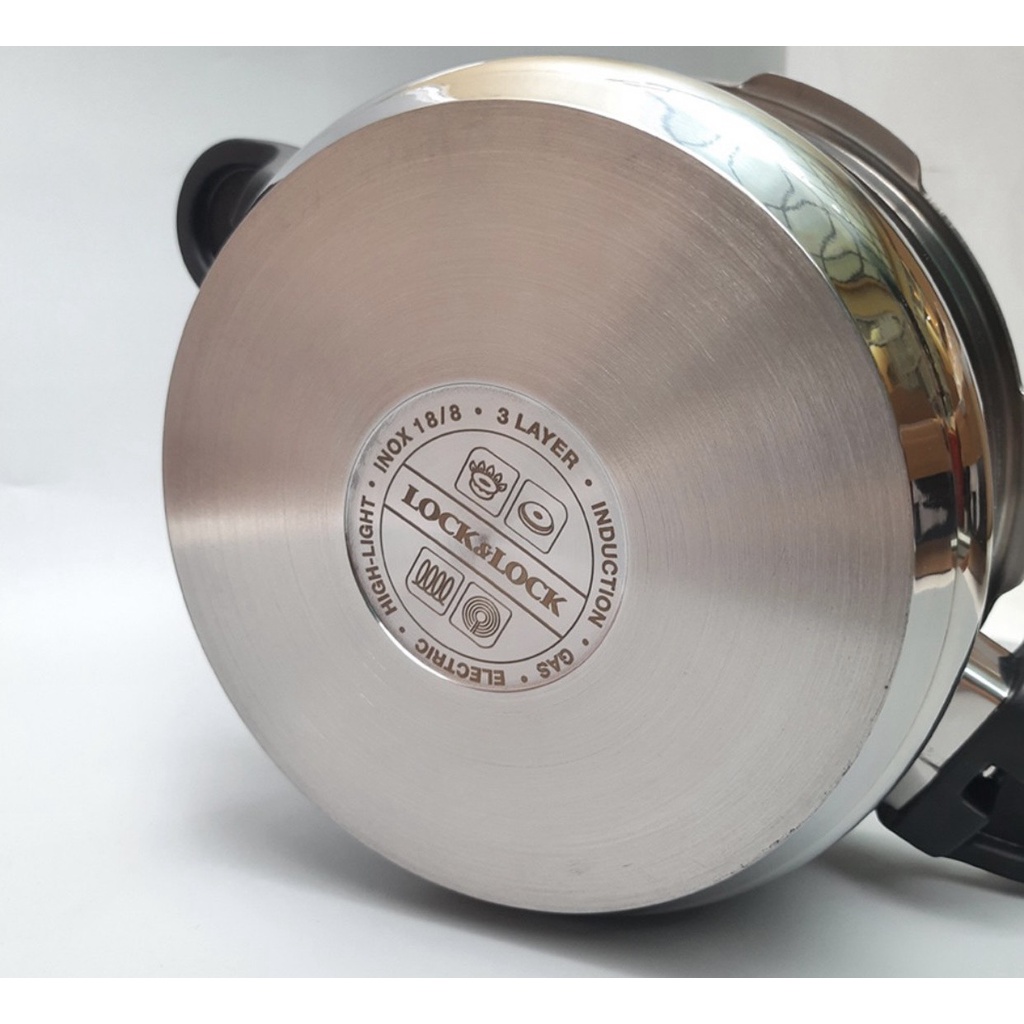 NỒI ÁP SUẤT BẰNG INOX LOCK&LOCK 4L LYD2182 CHÍNH HÃNG BẢO HÀNH 12 THÁNG