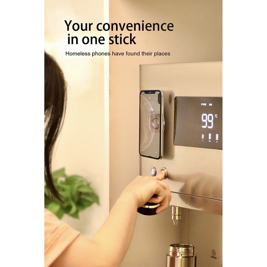 Kẹp Baseus giữ điện thoại/ dây cáp Baseus HÚT tường/ bàn tiện dụng | BigBuy360 - bigbuy360.vn