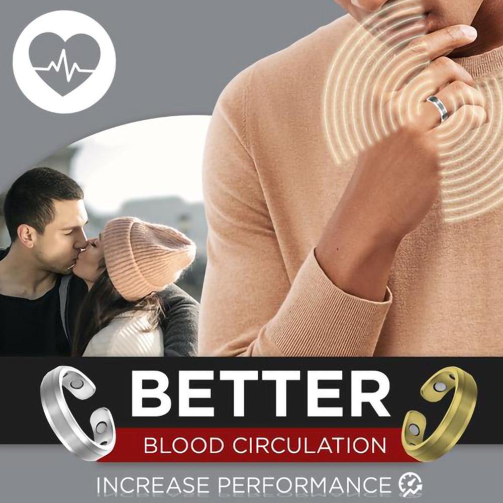 Nhẫn Nam Châm Chăm Sóc Sức Khỏe D6G1