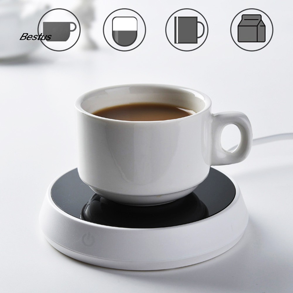 Đế Hâm Nóng Cốc Cà Phê Bằng Điện Thiết Kế Nhỏ Gọn Tiện Dụng