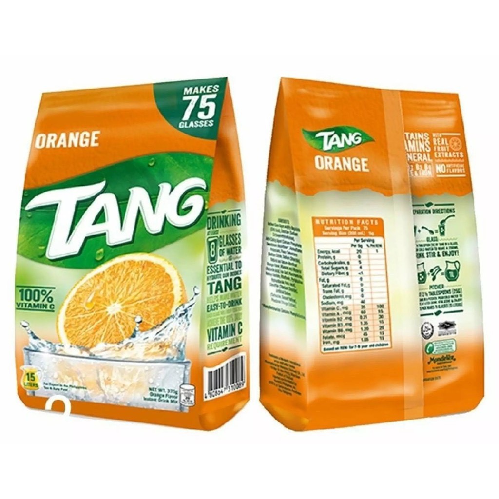 Bột pha nước cam Tang Thái Lan 375G