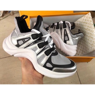 Giầy Thể Thao LV Archlight Sneakers Xám Bạc ( nam nữ )