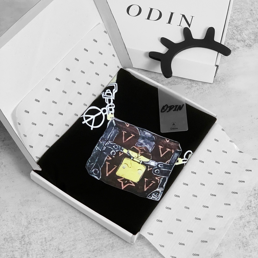 Áo Thun Oversize Lux Bag, Áo phông chất liệu 100% cotton co giãn 2 chiều, Local Brand ODIN CLUB