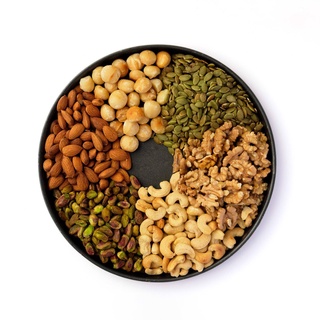 Hạt Dinh Dưỡng Mix 5 Loại Siêu Hạt Hạnh Nhân, Hạt Điều, Óc Chó, Macca, Bí Xanh - Ngũ Cốc Giảm Cân HACANA 500G