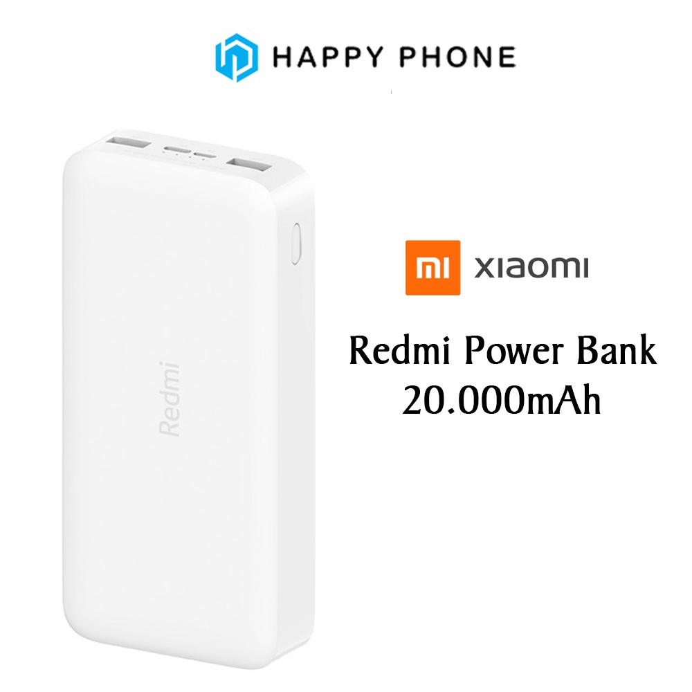 Pin Sạc Dự Phòng (Power Bank) Xiaomi 20000mah Redmi 18w Fast - Chính Hãng