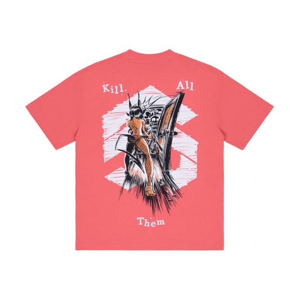 Áo thun tay ngắn cổ tròn 5THEWAY /peace out/ NEW TEE