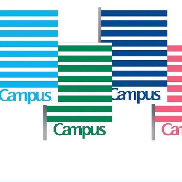 COMBO 4 quyển vở Campus REPETE 4 màu 200 trang B5