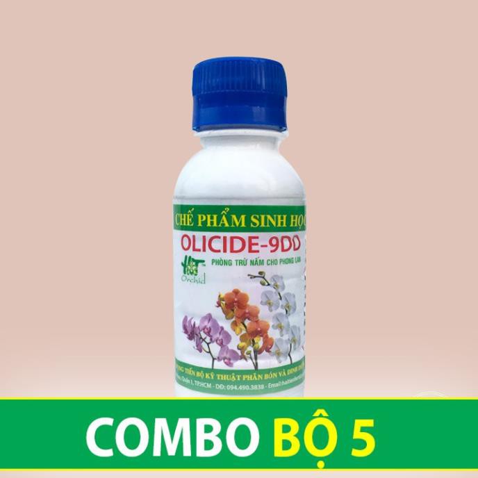 Thuốc đặc trị nấm vi khuẩn Olicide 9DD cho phong lan 5 Chai