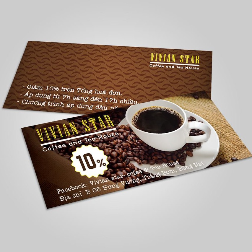 1.000 Voucher chỉ 400.000 đ / Giấy C300 / Kích thước 7 x16 cm