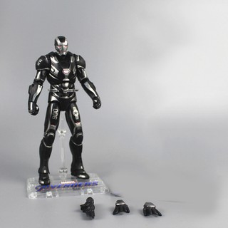 Mô hình War machine Iron man đen Avengers cao 17cm