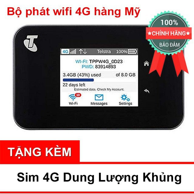 Bộ Phát Wifi 4G Cao Cấp Netgear 810S, 782S - Hàng Thương Hiệu Mỹ