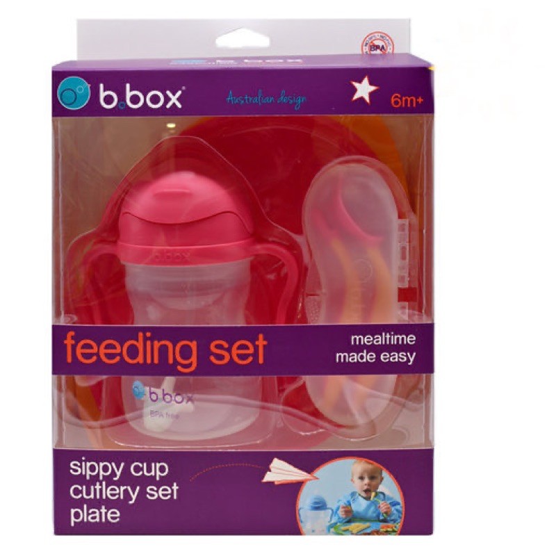 {BBOX} Set 3 món dụng cụ ăn dặm cơ bản - 6m+