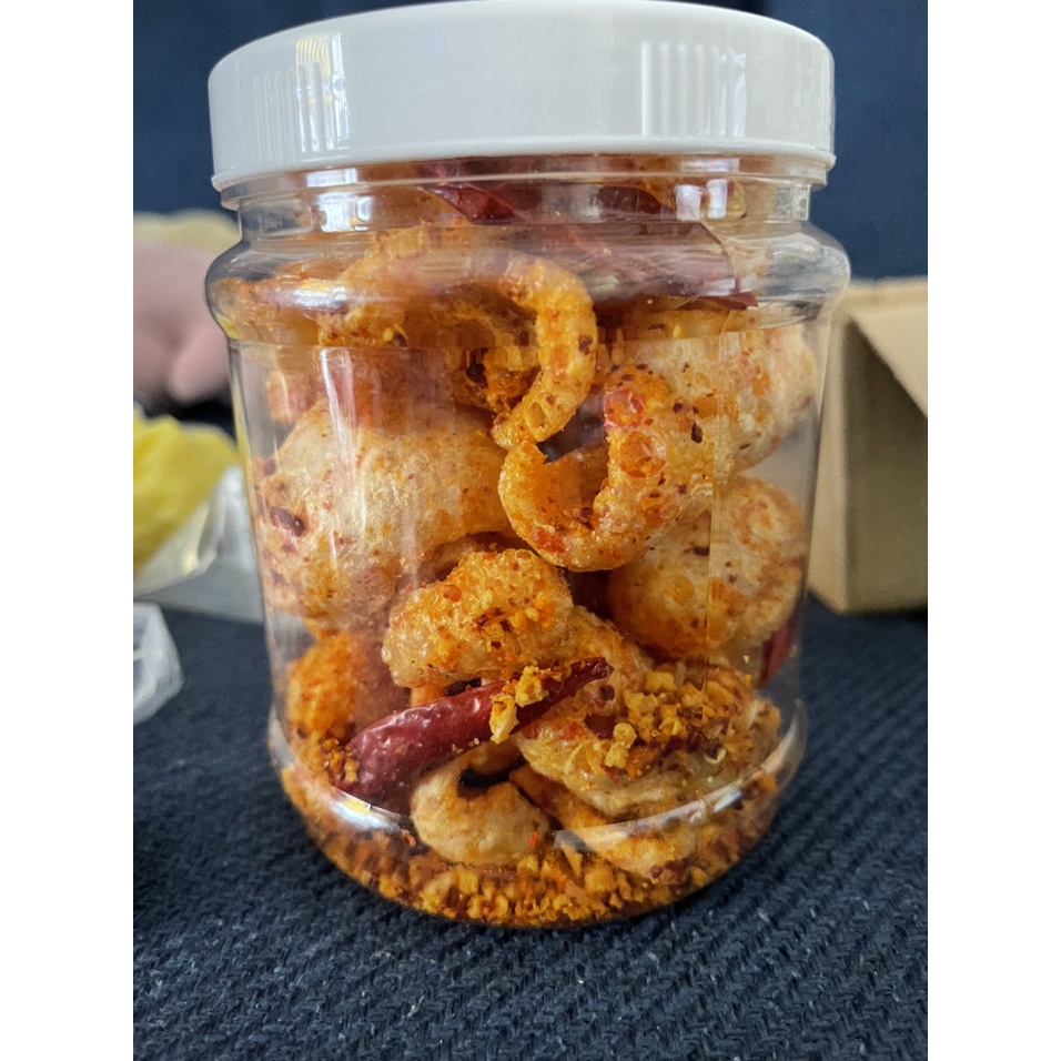 Da heo cháy tỏi ớt - nhà làm an toàn vệ sinh !