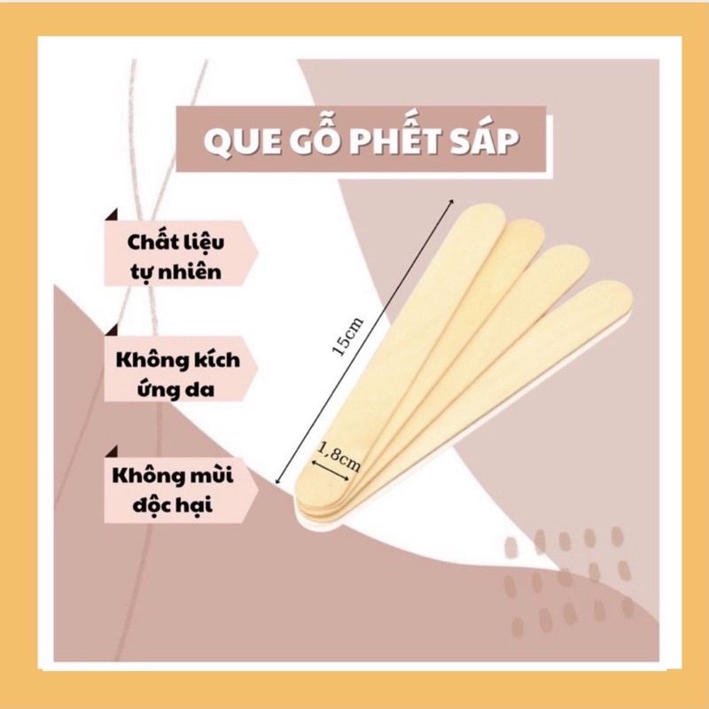 Que gỗ phết sáp