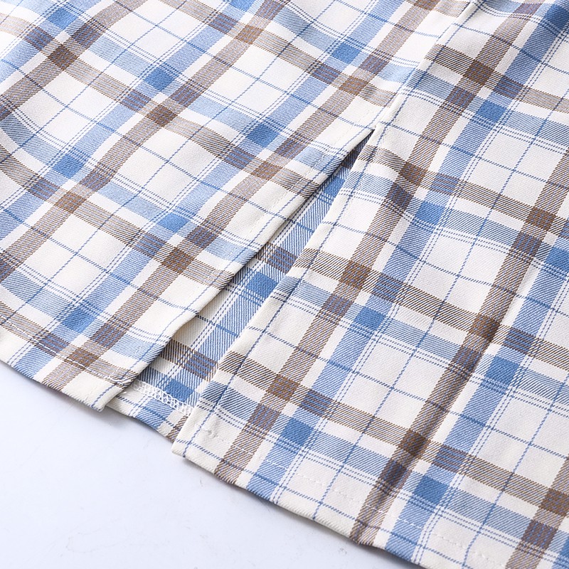 Chân Váy Chữ A Eo Cao Co Giãn Hoa Văn Kẻ Ô Dễ Phối Đồ Thời Trang | BigBuy360 - bigbuy360.vn