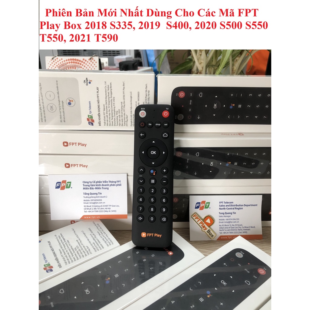 Điều Khiển FPT Play Box Sử Dụng Giọng Nói Dùng Cho Box 2018 2019 2020 2021