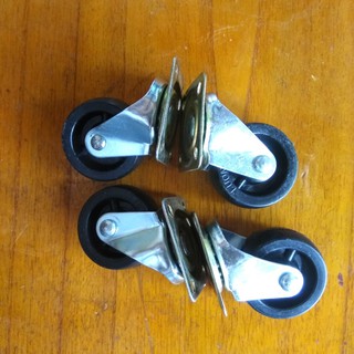 Bộ 4 bánh xe 4cm xoay