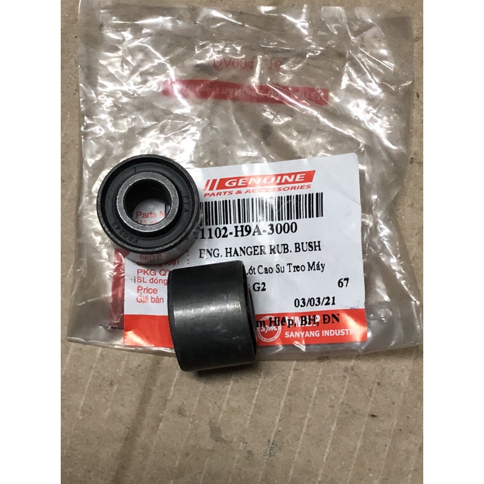 Ắc treo máy/ ổng lõi cao su treo máy xe Shark mã VVB