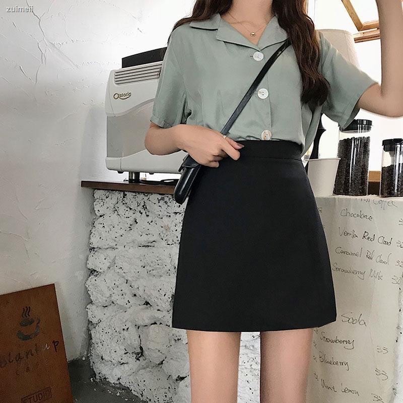 [Mã FAXANH55 giảm 10K đơn 50K] Chân váy nữ chữ A ngắn kèm quần trong chống lộ cá tính | BigBuy360 - bigbuy360.vn