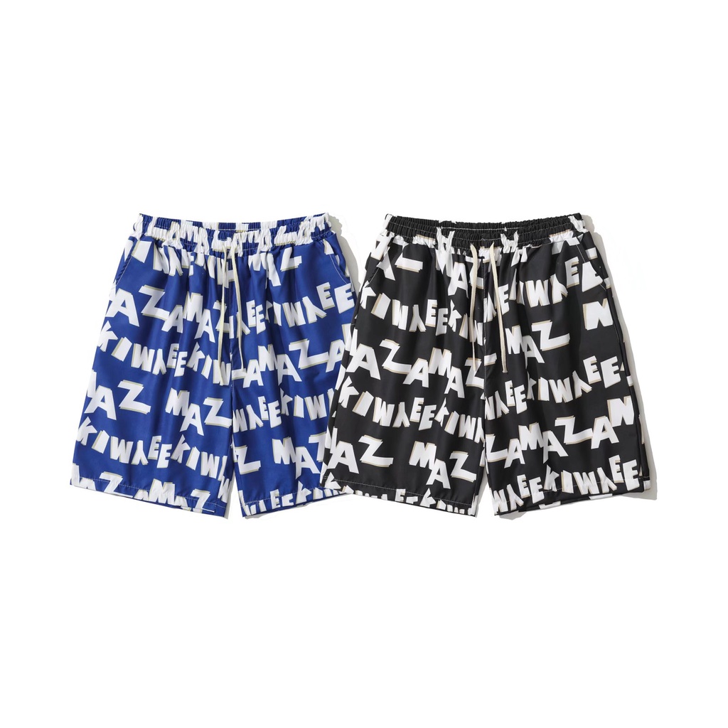 Quần Short Dáng Suông In Chữ Phong Cách Hip hop Thời Trang Mùa Hè Mới Cho Nam