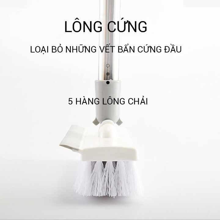 [SALE] Chổi lau sàn , cây lau sàn gạt nước quét gạch 2 đầu tiện lợi dễ điều chỉnh chiều dài -giadung888