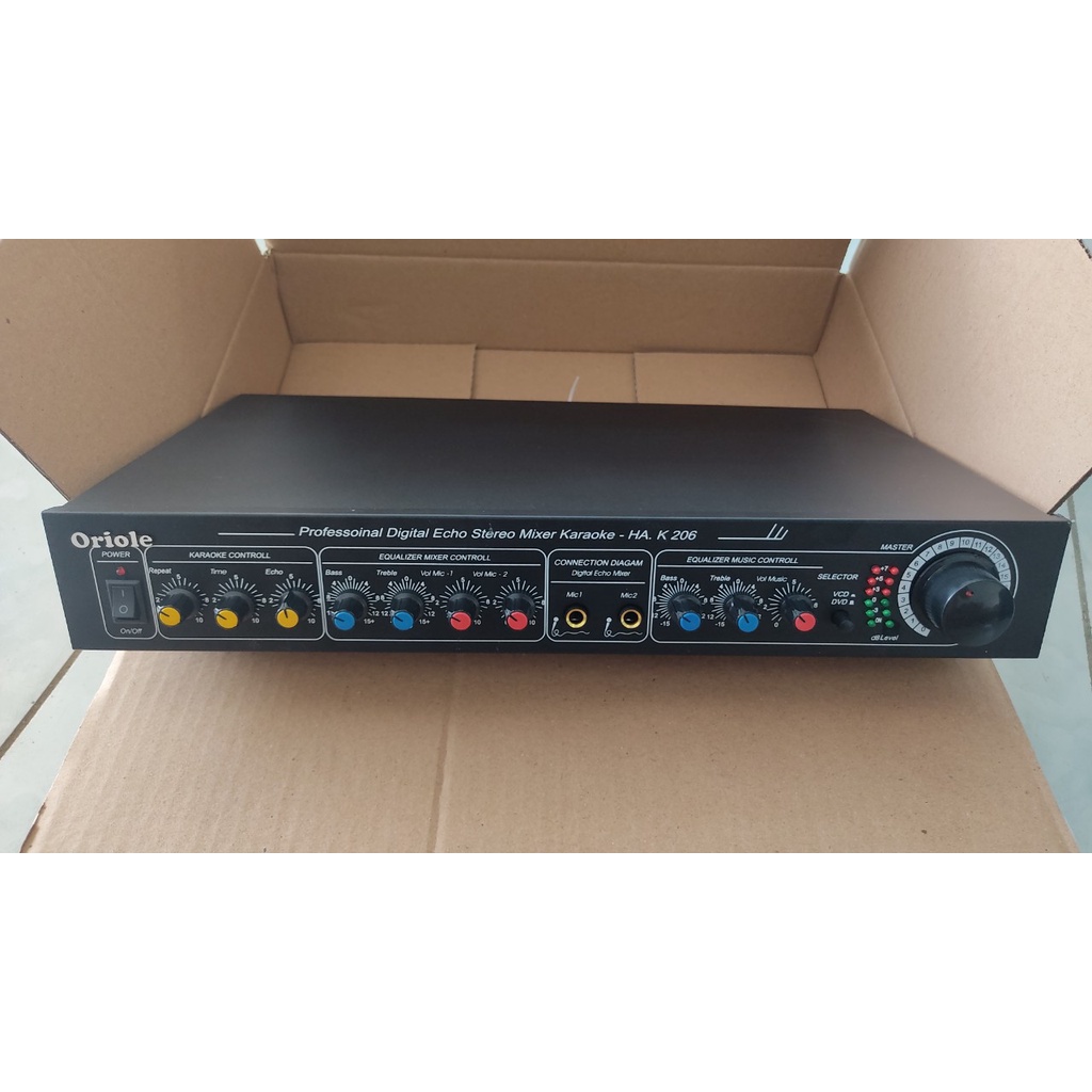 Vang cơ - VANG KARAOKE gia đình K206 hàng việt nam