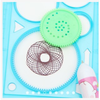 Thước vẽ sáng tạo Spirograph xinh xắn