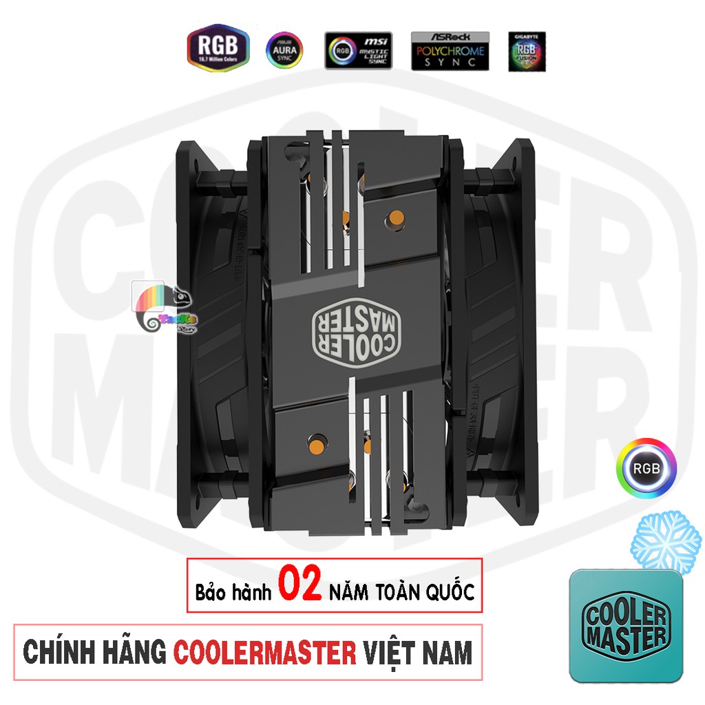Tản nhiệt khí CPU Cooler Master HYPER 212 ARGB TURBO I Fan CPU CM 212 ARGB LED