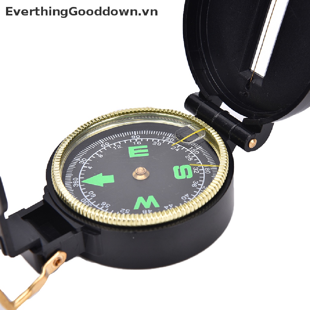 Everthinggooddown Sale La Bàn Kim Loại Kiểu Quân Đội Dùng Khi Đi Cắm Trại Leo Núi