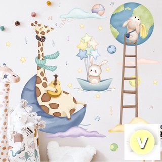 Decal dán tường cùng nhau ca hát