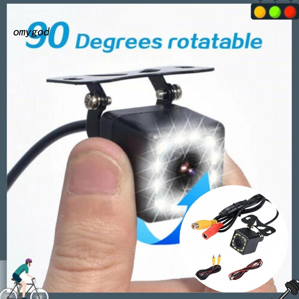 Camera chiếu hậu 4/8/12 LED cho xe hơi