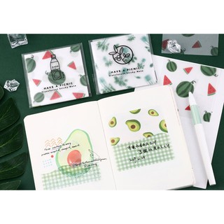 [ẢNH THẬT] Set 30 tờ giấy note sáng tạo dùng trang trí sổ tay, bullet journal
