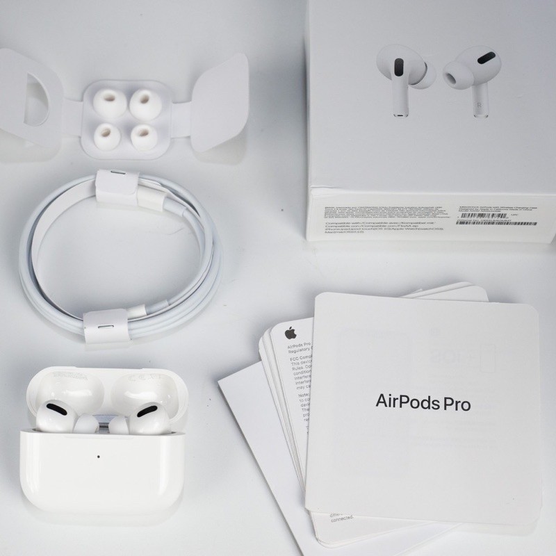 Tai nghe bletooth Airpods Pro 1.1 ,Có đổi tên, Định vị, Chống ồn, Cảm biến chạm