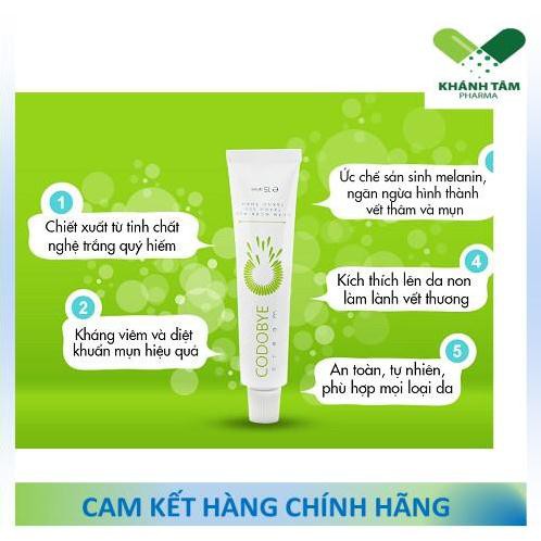 ! CODOBYE CREAM - Kem bôi mụn 15g