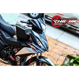 Tem Xe Winner 150 Xanh Bạc Viền Đỏ