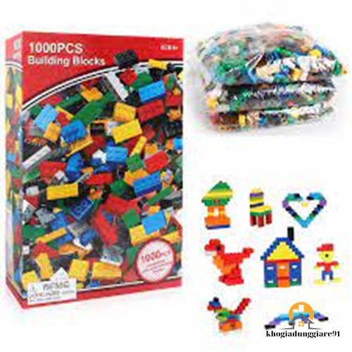ĐỒ CHƠI LEGO - ĐỒ CHƠI LẮP RÁP LEGO  -  1000 CHI TIẾT
