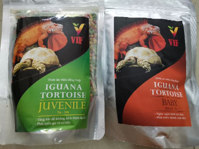 Vif - thức ăn tổng hợp cho rùa và iguana 200gram