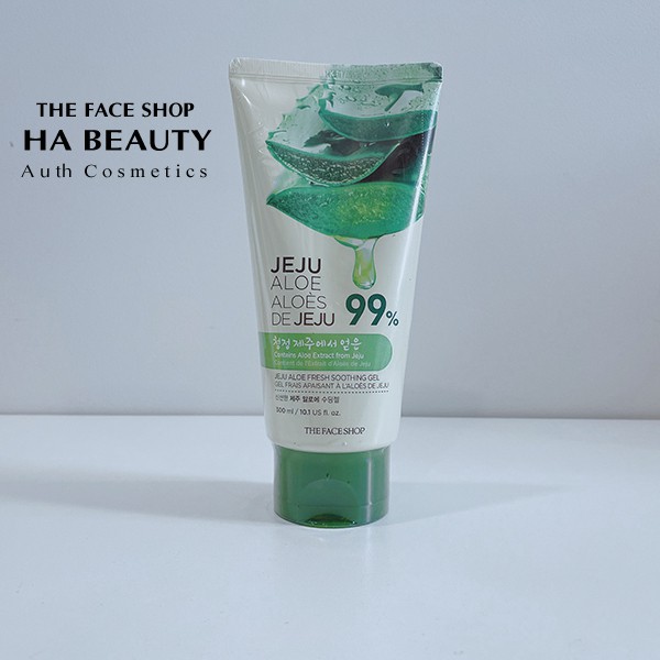 [The Face Shop AUTH] Gel dưỡng đa năng Jeju Aloe Fresh Smoothing Gel Type 300ml TFSN20