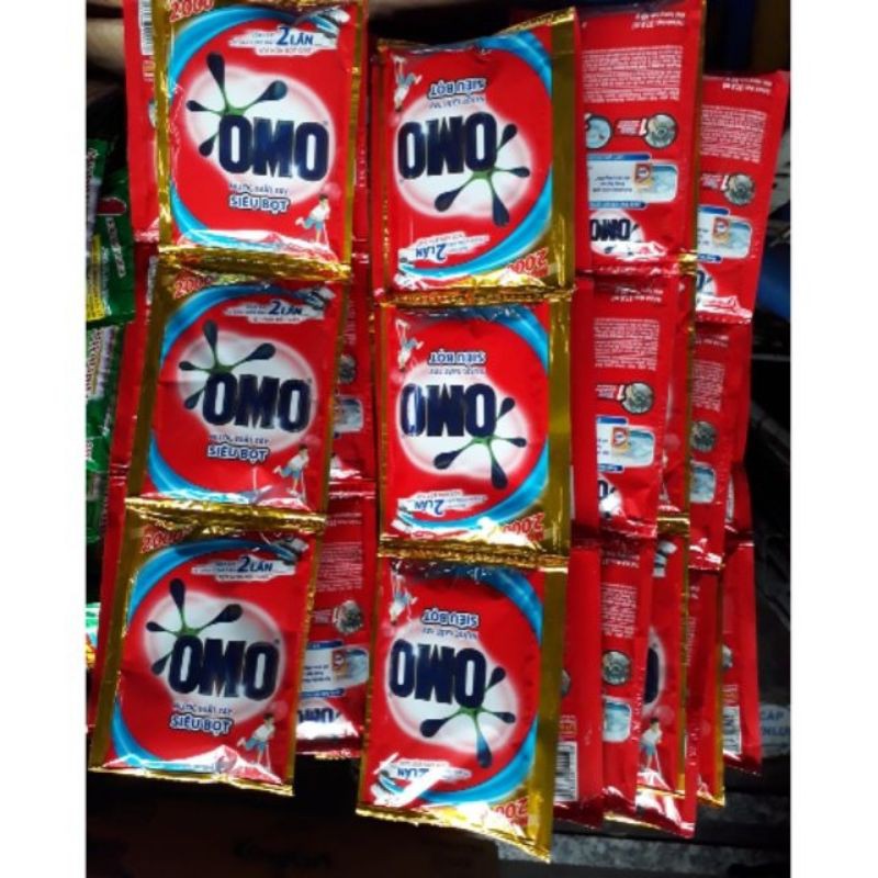 Combo 10 Dây Nước Giặt OMO - 01 Dây 6 Gói